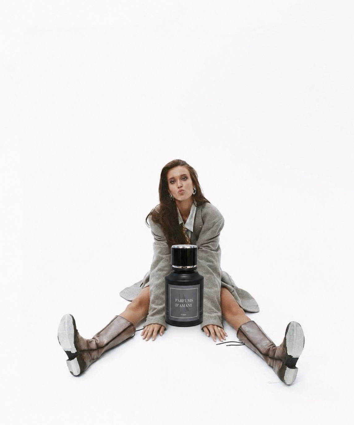Model met Eclipse van Parfums d’Amani